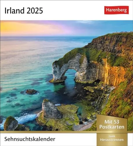 Irland Sehnsuchtskalender 2025 von Harenberg