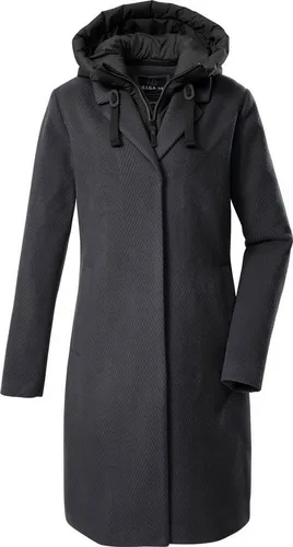 G.I.G.A. DX Damen Mantel GW 20 WMN PRK - Mäntel & Jacken – windabweisender Parka mit elegantem Fischgrät-Design, einzippbarem Gilet und nachhaltigem Material für umweltbewusste Mode.