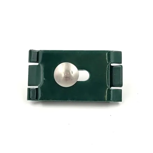 Zaunfachhandel24 10x Zaun Verbinder Eckverbinder Mattenverbinder für Doppelstabmatten