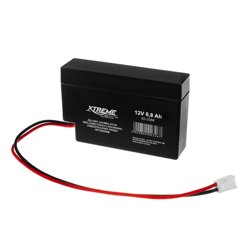 Xtreme Blei-Akku Gel Battery Lead Acid Battery Batterie Akku (12V 0,8Ah)