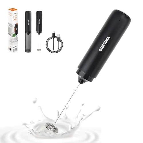 Milchaufschäumer Schwarz von GRIFEMA