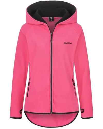Rock Creek Damen Fleecejacke D-502 - Übergangsjacke in Pink - Outdoor Fleecejacke für Damen, extra weich und kuschelig, ideal für Übergangszeiten und Outdoor-Aktivitäten, mit hohem Kragen für Windschutz und exzellentem Tragekomfort.