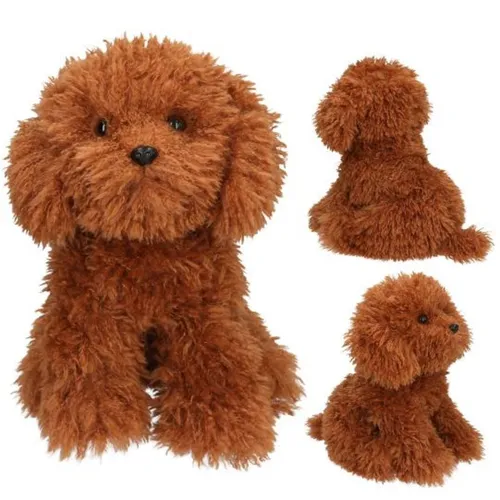 TOPModel Plüsch Hund Teddy braun 30 cm von Depesche
