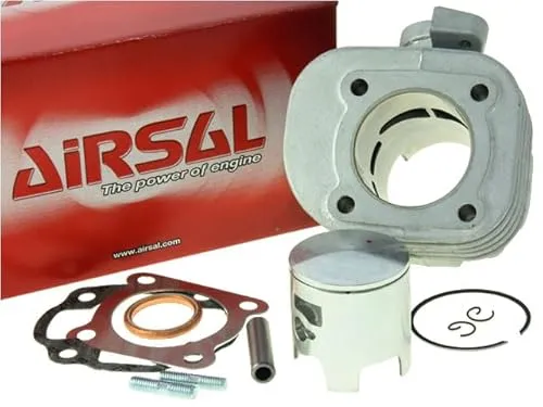 Zylinder Airsal/Eurokit 70cc T6 Minarelli Horizontal luftgekühlt Pen 10