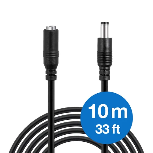 10m DC Verlängerungskabel Verlängerung LED CCTV Router IP Kamera (5,5 x 2,1 mm)
