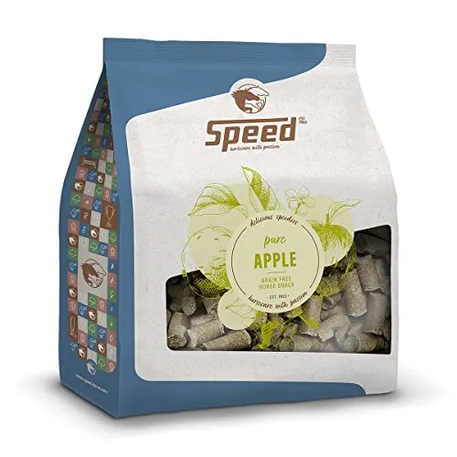 Speed Delicious speedies Pure Apple, Pferdeleckerli mit Apfelgeschmack, getreidefrei, Beste Zutaten, einfach praktisch (5 kg)