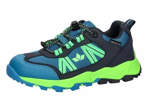 Lico Jungen Unisex Kinder Mancos Trekkingsschuhe, Petrol/Marine/Lemon, 30 EU - Wanderschuhe mit Comfortex-Klimamembrane für optimalen Wetterschutz und angenehmes Fußklima bei Abenteuer in der Natur.