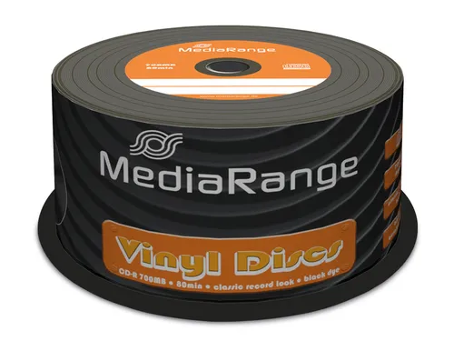 MEDIARANGE CD-R Spindel Vinyl-Optik MR225