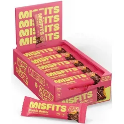 Misfits Vegan Soft Protein Bar (15x50g) Cookie Butter