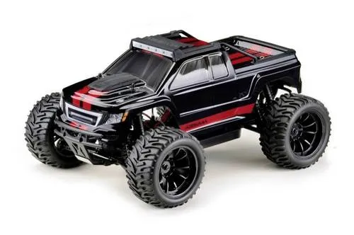 Absima RC-Auto 1:10 Green Power Elektro Monster Truck AMT3.4 V2 - RC-Modelle mit 40 km/h Höchstgeschwindigkeit, Allradantrieb und wasserdichtem Fahrtenregler für ultimativen Fahrspaß im Gelände.