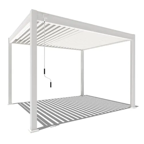 Weide Classic Pergola Aluminium freistehend 3x3,6m von Weide SONNENSCHUTZ
