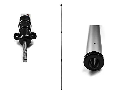 Campfrei Aluminium Aufstellstange 95-230 cm Teleskopstange für Sonnensegel Vorzelt Tarp Zeltstange