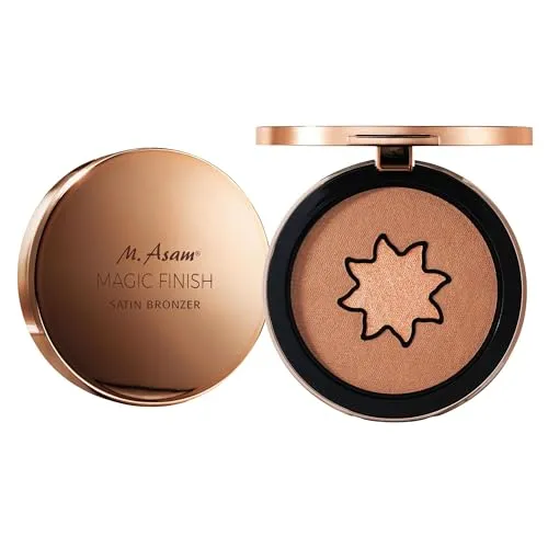 M. Asam MAGIC FINISH Satin Bronzer Deep (6,5g) – Bronzer Puder Duo mit Satin-Touch Textur, ultra-feine Farb-Pigmente, natürlicher Glow, veganes Make Up, silikonfrei