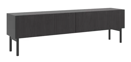 Produktbild Selsey TV-Lowboard Nolie, Schwarz, Minimalistisches Design