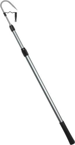 Aluminium Teleskop-Gaff mit rutschfestem Gummigriff, 80-132 cm lang