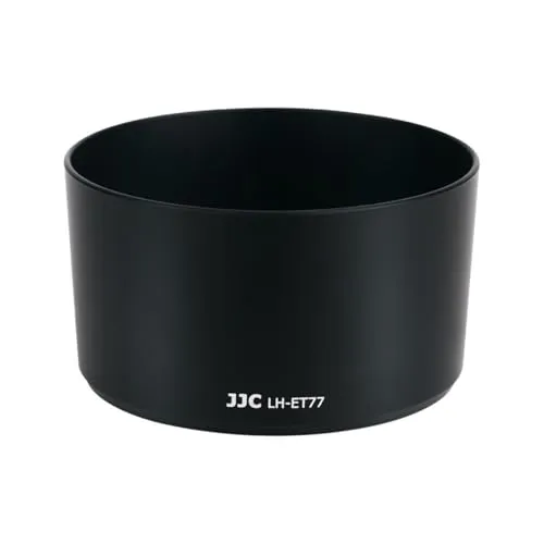Gegenlichtblende für Canon RF 85mm f/2 Macro IS STM – ET-77 Ersatz - Rundform für optimale Lichtkontrolle, schützt vor Streulicht und verbessert die Bildqualität bei jedem Fotoshooting.