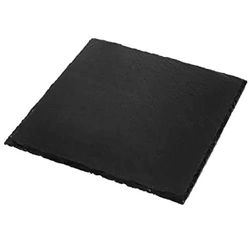 Dio Schieferuntersetzer 15 x 15 cm Schieferplatte Naturschiefer Untersetzer Schiefer Schieferteller