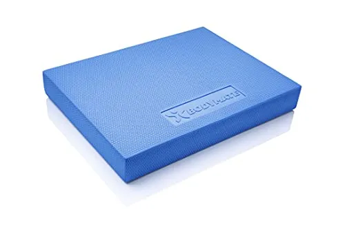BODYMATE Balance Pad 2GO 44x33x6cm BLAU - Mittel-harte Variante für effizientes Training - Balanceboards: Ideal für Anfänger und Freizeitsportler, verbessert Gleichgewicht, Koordination und Stabilität durch gezielte Instabilität.