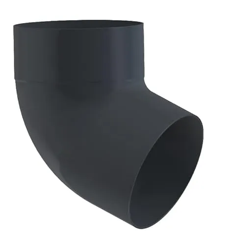 Trobak Fallrohrbogen 67 Grad anthrazit