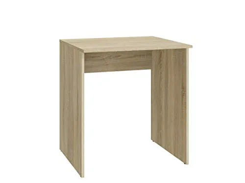 Matkam Möbel Schreibtisch Sonoma Eiche - Kompakter Kinderschreibtisch (70x75x50 cm) aus langlebigem Holzwerkstoff, ideal für kleine Räume. Pflegeleichte Oberfläche und einfache Montage machen ihn perfekt für Kinderzimmer oder Flur.