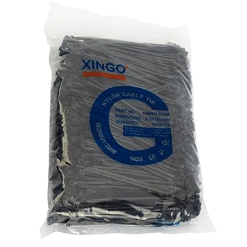 Kabelbinder Schwarz von XINGO
