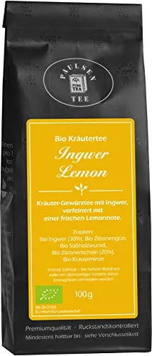 Paulsen Bio Kräutertee Ingwer Lemon 100g