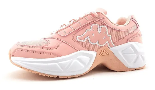 Kappa Schuhe Krypton, 2427442110 - Damen Laufschuhe in Rosa, ideal für ganzjährige Nutzung. Leicht und bequem mit flacher Sohle und atmungsaktivem Mesh-Obermaterial für optimalen Tragekomfort.