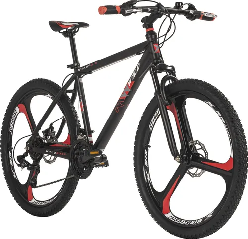 WYLD Mountainbike Hardtail 26'' Sharp Schwarz