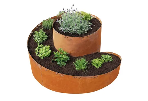 Produktbild bellissa Kräuterspirale Corten