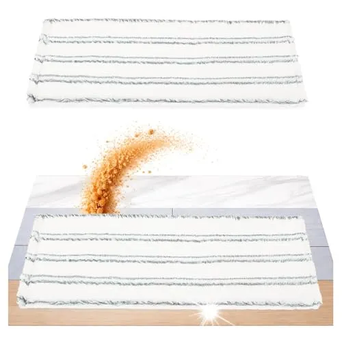 COM-FOUR® 2X Mikrofaser Ersatzbezug