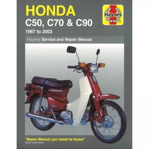 Honda Motorrad C50 C70 C90 (1967-2003) Reparaturanleitung Haynes