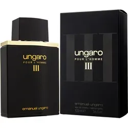 Emanuel Ungaro Ungaro Pour L`Homme III Eau de Toilette 100 ml - Herrendüfte mit modernem, klassischem Duft. Ideal für Männer, die einen zeitlosen und eleganten Duft suchen.