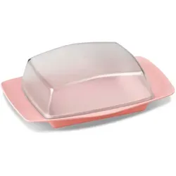 Koziol Butterdose Rio 17,5 x 12,1 cm Kunststoff Pink in braun von koziol