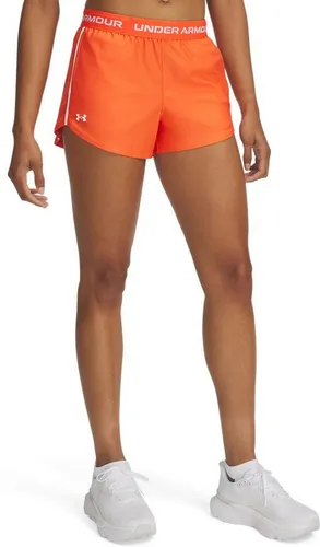 Under Armour TECH Funktionsshorts Damen in Fire, Größe XL in orange von Under Armour®
