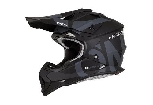 O'NEAL MX Enduro Helm 2SRS Helmet Slick in schwarz von O’NEAL