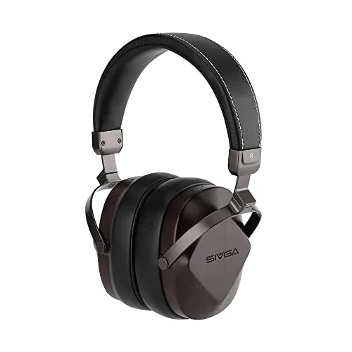 SIVGA Oriole Classic Holz Kopfhörer (Schwarz)