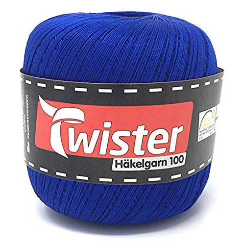 TWISTER Häkelgarn Royal Blau 100g