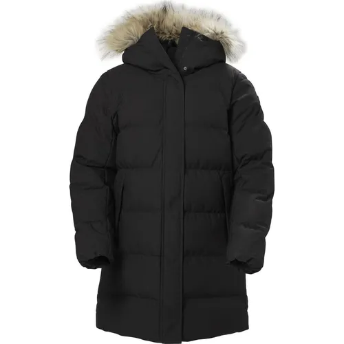Helly Hansen Winter-Steppmantel Blossom Puffy Winter Parka - Funktionsjacken, wasserabweisend und umweltfreundlich mit 40% recycelten Fasern für stilvolle Wärme an kalten Tagen.