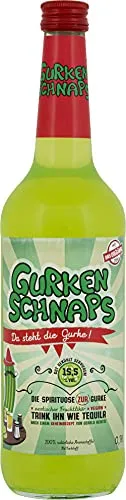 Gurkenschnaps 0,7l 15,5% vol. Partyshot Fruchtlikör