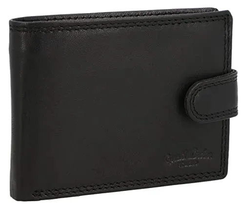 Gusti Geldbörse Leder - Gustav Herren Portemonnaie, RFID-Schutz für maximale Sicherheit und zeitloses Design