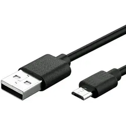 Produktbild ACCUCELL Micro-USB Schnellladekabel 1 Meter schwarz, micro-USB Sync- & Ladekabel