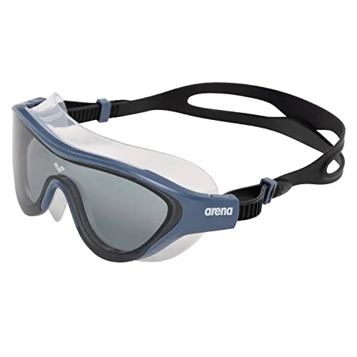 Arena Schwimmbrille THE ONE MASK - Schwimmbrille für alle Gesichter, wasserdicht und komfortabel, mit langlebigen Polycarbonatgläsern für kristallklare Sicht.