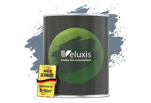 Veluxis Wandfarbe Veluxis® Edle Wandfarbe, für den Innenraum - Deckkraft-Klasse 1, Streifenfrei & tropfarm