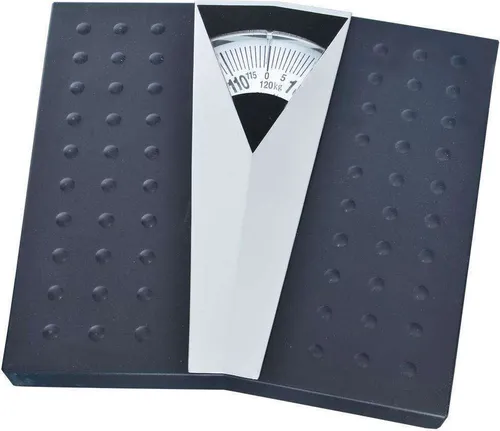 ORION Badezimmerwaage mechanische Personenwaage 120kg schwarz