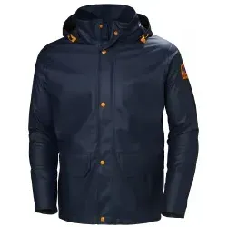 Helly Hansen GALE RAIN JACKET 70282 - navy - XS - Funktionsjacke für Handwerker mit EN 343 Zertifizierung, wasserdicht und atmungsaktiv, ideal für den Einsatz bei jedem Wetter.