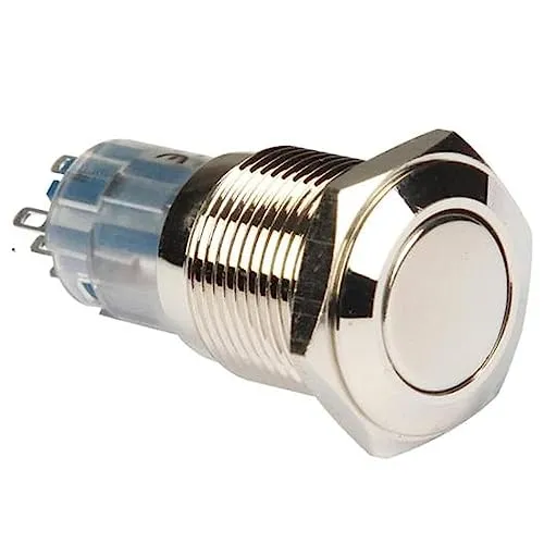 VS-ELECTRONIC - 300631 Druckschalter, 0.5A/230 V, DPDT R1611