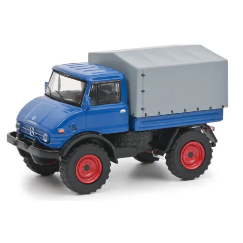 Mercedes-Benz U406 1/64 Blau - Schuco 452034000