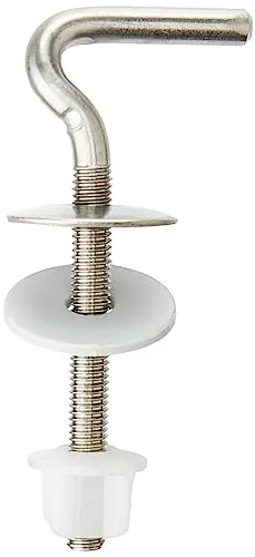 Cornat WC-Sitz-Scharnier aus Messing für Pagette Exclusiv - Befestigungsstifte für WC-Sitz, verchromt und langlebig, ideal für eine sichere Montage und edles Design.