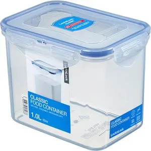 LocknLock Frischhaltedose HPL812, aus Kunststoff, 1 Liter, transparent, luftdicht