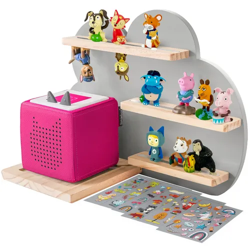 Milula Studios Tonie Regal Wolke für Tonie Figuren - Toniebox Regal